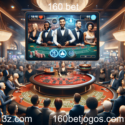 A Experiência Imersiva dos Cassinos Ao Vivo na 160 Bet
